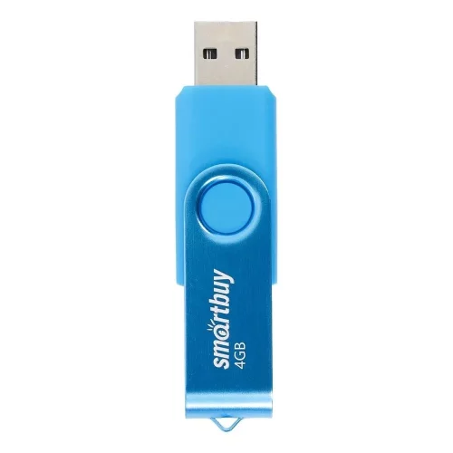 Smartbuy USB Drive 4GB Twist Blue (SB004GB2TWB) фото 2