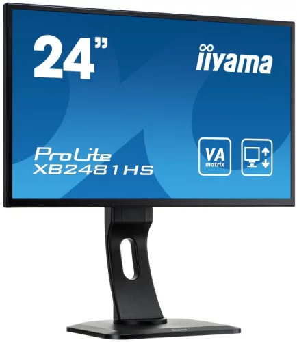Монитор Iiyama 23.6 Монитор Iiyama 23.6 XB2481HS-B1 черный фото 3