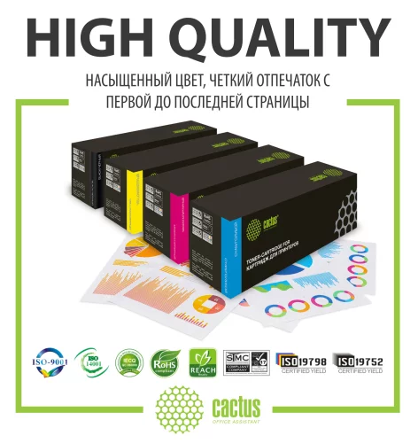 Картридж лазерный Cactus CS-TK5240M TK-5240M пурпурный (3000стр.) для Kyocera Ecosys M5526cdn/M5526cdw/P5026cdn/P5026cdw