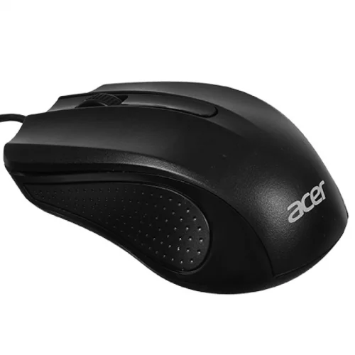 Мышь компьютерная/ Проводная мышь Acer OMW010 оптическая (1200dpi) USB (3but) black (ZL.MCEEE.001) фото 4