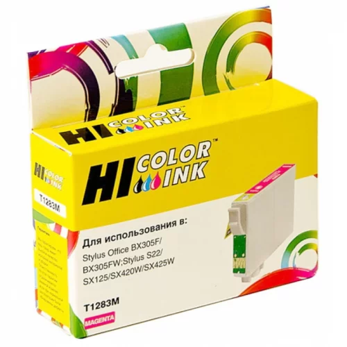 Картридж Hi-Black HB-T1283 M (для Epson Stylus S22/ SX125/ SX420W/ SX425W/ BX305F) (99635204)
