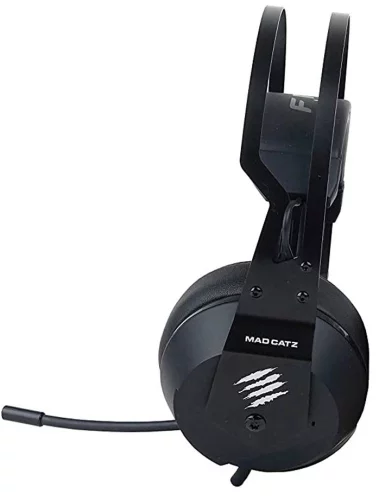 Игровые наушники Mad Catz F.R.E.Q. 2 чёрные, 40 мм неодимовые магниты, 32 Ом, 20 ~ 20000 Гц, микрофон (AF13C1INBL000-0) фото 3