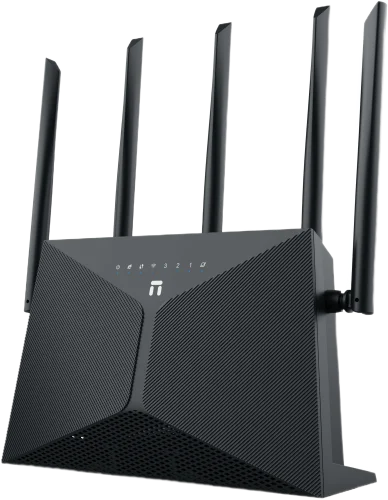 Маршрутизатор/ Netis AX3000 Wireless Dual Band Gigabit Router, 5*5dBi external fixed antennas, FXS, IPTV function and full dual access support (NX30) (NX30#OCS)