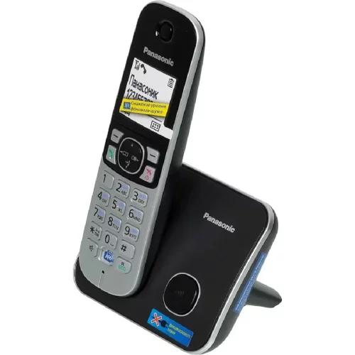 Р/ телефон Panasonic KX-TG6811RUB (черный) фото 2
