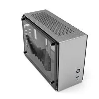 ZALMAN M2 MINI, MITX, ALUMINIUM, SILVER, WINDOWx2, RISER CARD, 2x3.5", 3x2.5", 1xUSB3.0, 1xUSB3.1 TYPE-C, TOP 1x80mm (M2 MINI (SILVER))