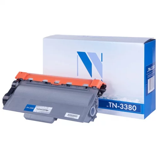 Тонер-картридж Brother TN3380, черный, 8000 стр., для Brother DCP8110/ 8250/ MFC8520/ 8950