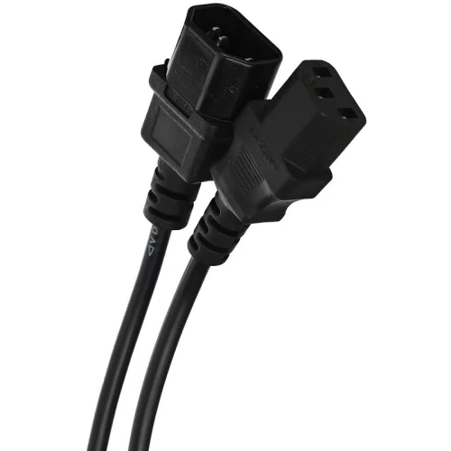 Кабель/ Кабель монитор - компьютер 220V (UPS -> устройство) <VDE> 3G*0.75mm2 VCOM <CE001-CU0.75-3>, 3,0м (CE001-CU0.75-3M)