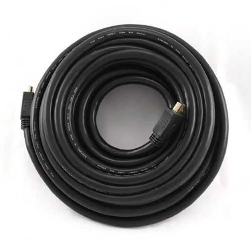 Кабель HDMI Gembird, 20м, v1.4, 19M/ 19M, черный, позол.раз., экран, пакет, [CC-HDMI4-20M] фото 2