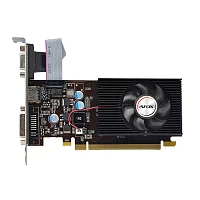 Видеокарта/ VGA AFOX NVIDIA Geforce G210 LP 1GB, DDR3/64-bit, PCIe 2.0, 1xDVI-I, 1xHDMI, 1xD-Sub, 1-slot (AF210-1024D3L5)