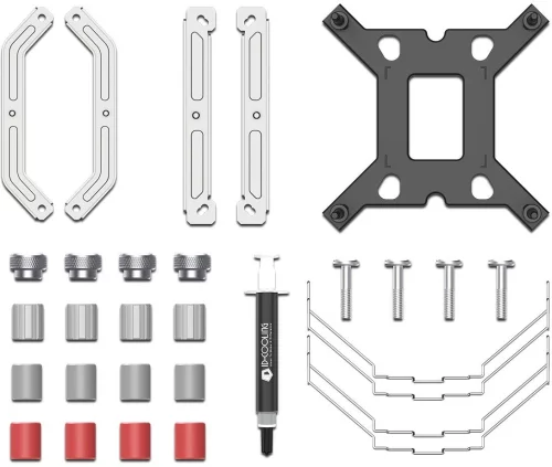 Устройство охлаждения(кулер) ID-Cooling SE-224-XTS Soc-AM5/AM4/1200/1700/1851 серебристый/черный 4-pin 16-29dB Al+Cu 220W 650gr Bulk (SE-224-XTS BULK) фото 6