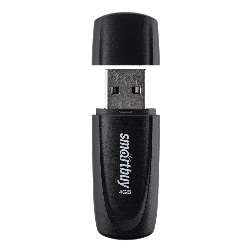 Smartbuy USB Drive 4GB Scout Black (SB004GB2SCK) фото 3