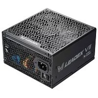 Блок питания 1000 Ватт/ Super Flower Power Supply Leadex VII, 1000W, ATX 3.0, 140mm, 12xSATA, 4xPCI-E(6+2), 1x12VHPWR, APFC, 80+ Platinum, Full Modular (SF-1000F14XP)