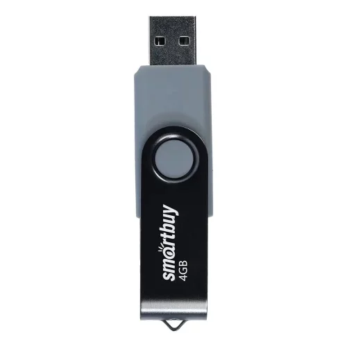 Smartbuy USB Drive 4GB Twist Black (SB004GB2TWK) фото 2