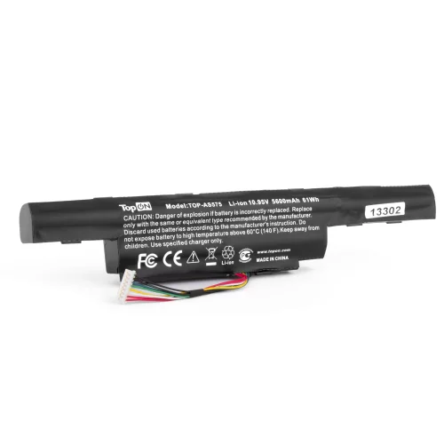Аккумулятор для ноутбука Acer Aspire E5-575G 10.95V 5600mAh PN: AS16B8J (TOP-AS575)