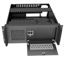 Серверный корпус/ Server case FL-4U-835, 4U Rack, ATX, M-ATX, ITX, w/o psu, (support ATX), 1x2,5" int, 8x3,5" int, 2xUSB 2.0,1x120mm fan, 7xFH PCIe expansion slots, FL-RK4U2ST rails inside