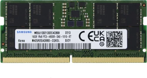 Память оперативная/ Samsung DDR5 16GB SODIMM 4800MHz 1Rx8, 1.1V (M425R2GA3BB0-CQK)