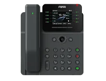 Fanvil Enterprise Phone with Wireless Handset 6-Party Local Conference HD voice 8 SIP lines 8 Line key 2.8 Inch color screen Opus+IPV6 21 DSS keys PSU (V62 PRO)