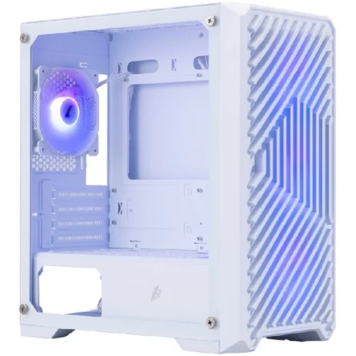 1STPLAYER TRILOBITE T5 ARGB White / mATX / 4x120mm ARGB fans / T5-WH-4F7-W