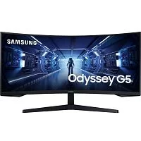 Эскиз Монитор 34" Samsung Odyssey G5 C34G55TWWI Curved 1000R (LC34G55TWWIXCI) lc34g55twwixci