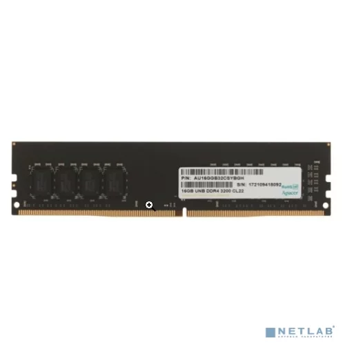 Apacer DDR4 DIMM 16GB EL.16G21.GSH PC4-25600, 3200MHz