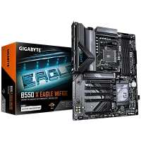 Материнская плата Gigabyte B550 X EAGLE WIFI6E B550, AM4, 4*DDR4, 1*PCIEx16, 4*PCIEx1, 2*M.2, 1*TypeC, 1*USB3.2Gen2, 3*USB3.2Gen1, 4*USB2.0, 6*SATA3.0, 2.5G, HDMI, ATX, RTL