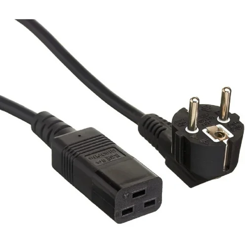 Exegate EX297805RUS Кабель питания Special PC19-5S (Евровилка Schuko-]C19, 3*1.5mm2, CCA, черный, 5м)