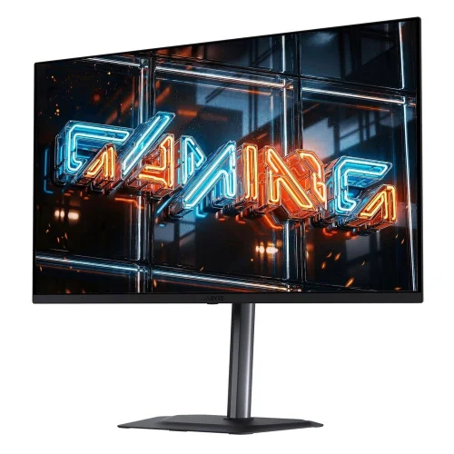 Монитор 31.5 Монитор 31.5 Gigabyte MO32U24 EK Black (31,5 QD-OLED, 10bits 3840 x 2160, 240Hz, 2xHDMI 2.1, DP 1.4, 3xUSB 3.2, USB Type-C (18Вт), 0,03 ms,178°/ 178°, 300 нит (типичная), 1000 нит (пиковая), 1,5 М:1, Pivot) (20VM0-MO32U24BT-1EKR) фото 3