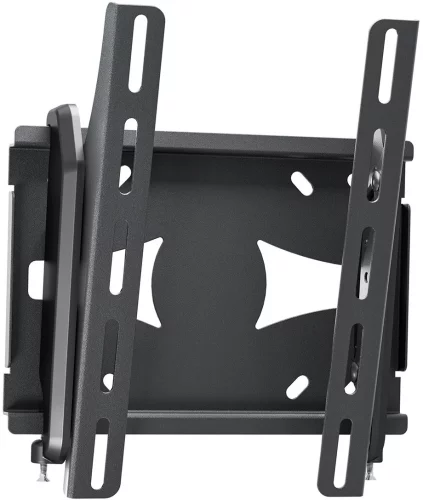 Кронштейн для телевизора Holder LCDS-5010 черный металлик 20-40 макс.45кг настенный наклон (LCDS-5010 METALLIC)