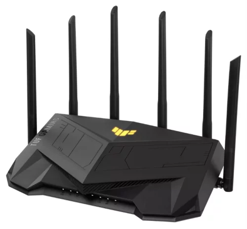 ASUS TUF-AX6000/ / 802.11 a/ b/ g/ n/ ac/ ax, 1148 + 4804 Mbps, 2,4 + 5 gGz, 6 antenna; 90IG07X0-MO3C00