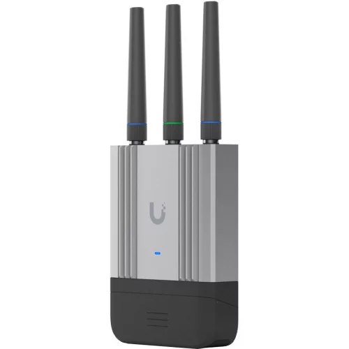 Ubiquiti UniFi Mobile Router Industrial Wi-Fi маршрутизатор с LTE-модемом категории 4, 2,4 ГГц (b/ g/ n), MIMO 2x2, 2x 1G RJ45, USB Type-C, nano-SIM (UMR-INDUSTRIAL)
