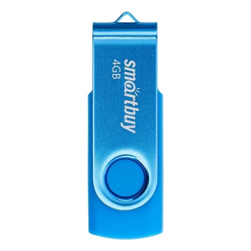 Smartbuy USB Drive 4GB Twist Blue (SB004GB2TWB)