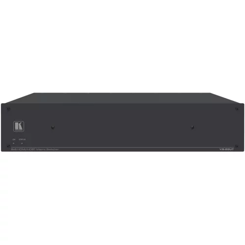 Матричный коммутатор 8х8 HDMI и HDBaseT с эмбедированием/ деэмбедированием звука, встроенным главным контроллером помещения и усилителем аудио; поддержка 4K60 4:2:0, PoE [50-80355020]/ Матричный коммут (VS-88UT)