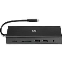 Эскиз Мини-докстанция HP Travel USB-C multi port Hub (1C1Y5AA)