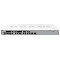 Коммутатор/ CRS326-24G-2S+IN Cloud Router Switch 24 Gigabit ports, 2 SFP+ cages and a desktop case – server room power for your home