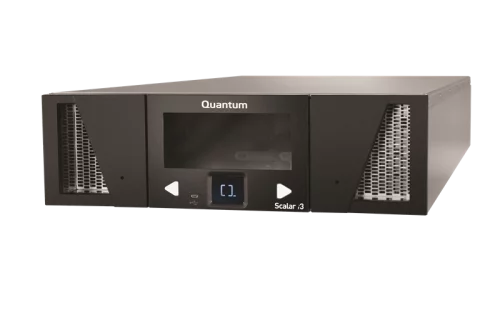 Quantum Scalar i3 Library, 3U Control Module, 25 licensed slots, no tape drives, equipment rack must support product depth of 36.4in (92.5cm) (LSC33-BSC0-001A)