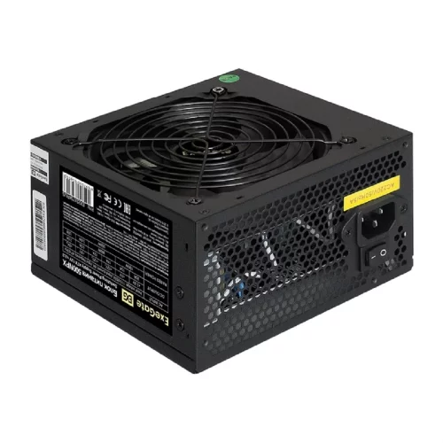 Exegate EX224734RUS-PC Блок питания 500W ExeGate 500NPX (ATX, PC, 12cm fan, 24pin, 4pin, PCIe, 3xSATA, 2xIDE, black, кабель 220V в комплекте)