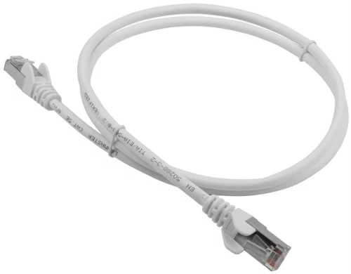 Патч-корд LANMASTER LSZH FTP кат.5e, 10 м, белый (LAN-PC45/ S5E-10-WH) (LAN-PC45/S5E-10-WH)