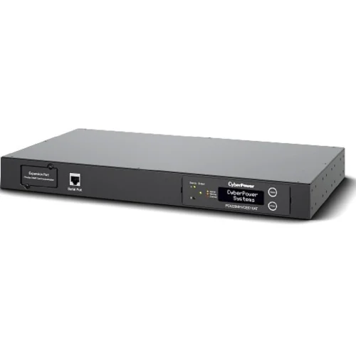 Панель питания распределительная CyberPower ATS PDU20MHVCEE10AT Metered, 1U type, 16Amp, plug IEC 309 16A, (8) IEC 320 C13 (2) IEC 320 C19