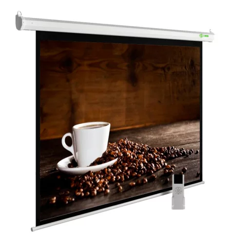 Экран Cactus MotoExpert CS-PSME-300x300-WT 300x300 см 1:1 настенно-потолочный рулонный белый фото 3