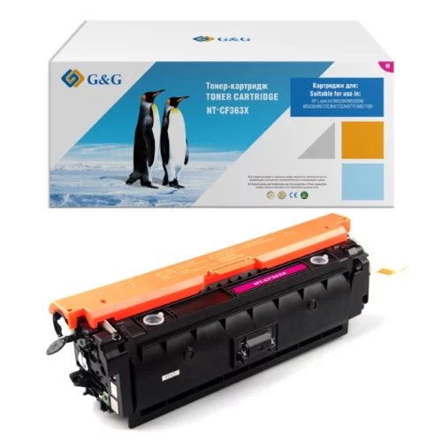 Тонер-картридж G&G NT-CF363X пурпурный 9500 страниц для НР LaserJet Pro Color M533/ 577 c/ f/ x/ z/ n/ dn
