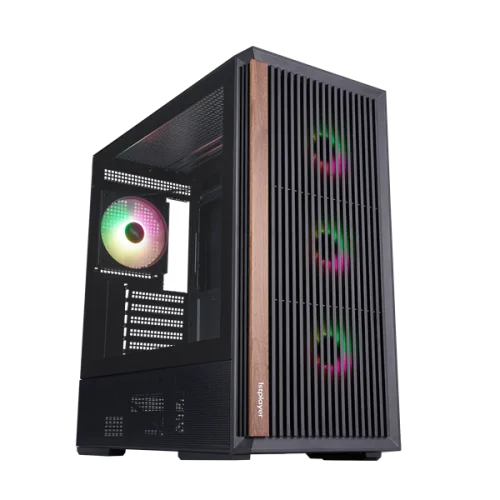 корпус 1STPLAYER WD7 ARGB Black / ATX / 6x120mm ARGB fans / WD7-BK-4FA7-2FA7R