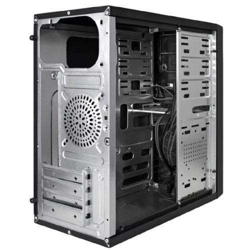 Exegate EX284039RUS Корпус Minitower BA-204U Black, mATX, , 2*USB+2*USB3.0, Audio фото 2