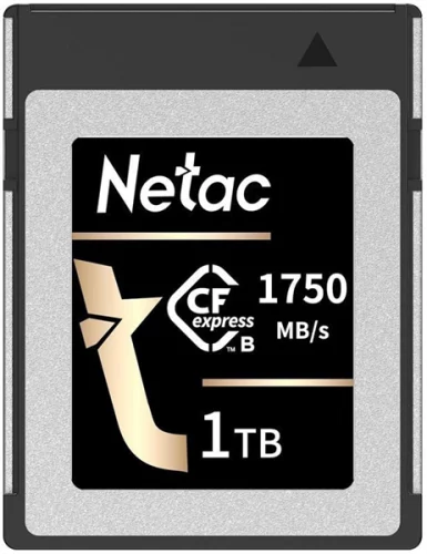 Netac CF2000 CFexpress™ PCIe Gen 3x2 Type B cards 1TB, R/ W up to 1750MB/ 1650MB/ s (NT02CF2000-001T-S)