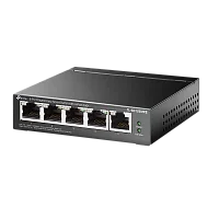 Коммутатор/ 5-Port Gigabit Easy Smart Switch with 4-Port PoE+ (TL-SG105MPE)