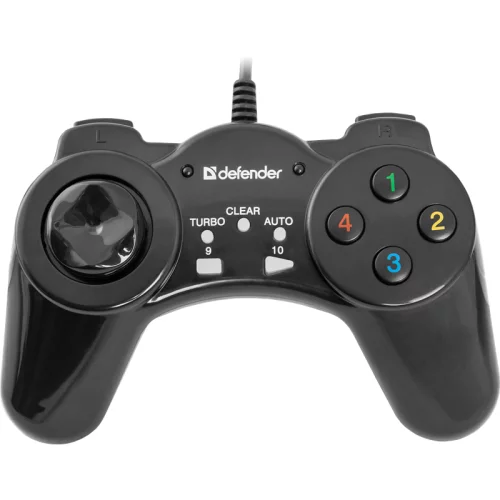 Defender Проводной геймпад Vortex USB, 13 кнопок (64249)