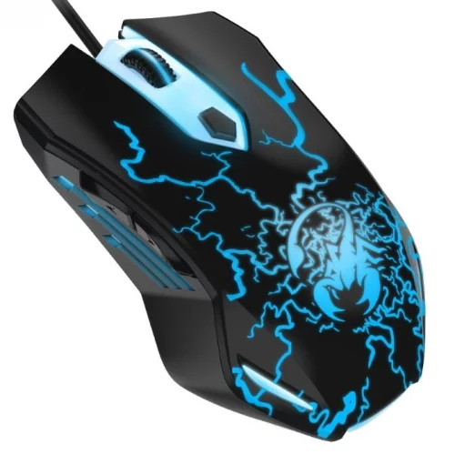 Мышь игровая Genius Scorpion Spear проводная, черный, RGB, 2000dpi, USB (31040002400) фото 2