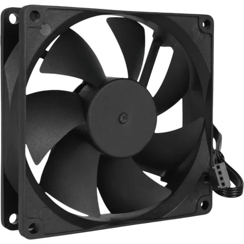 Охлаждение корпуса/ Case Cooler Foxline FL-F90, 90mm, 3pin connector Black