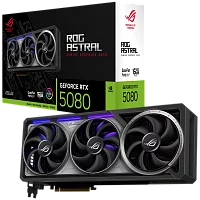 Видеокарта ASUS RTX5080 ROG ASTRAL GAMING 16GB GDDR7 256bit 3xDP 2xHDMI 4FAN RTL (ROG-ASTRAL-RTX5080-16G-GAMING) (90YV0LV1-M0NA00)