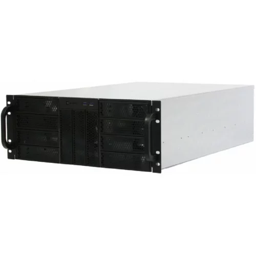 Procase RE411-D11H0-A-45 Корпус 4U server case,11x5.25+0HDD,черный,без блока питания,глубина 450мм,MB ATX 12
