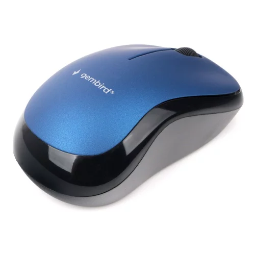 Gembird MUSW-265 {Мышь беспроводная, синий, 2.4ГГц, 2кн+колесо-мышка, 1000 DPI, оптический} фото 3